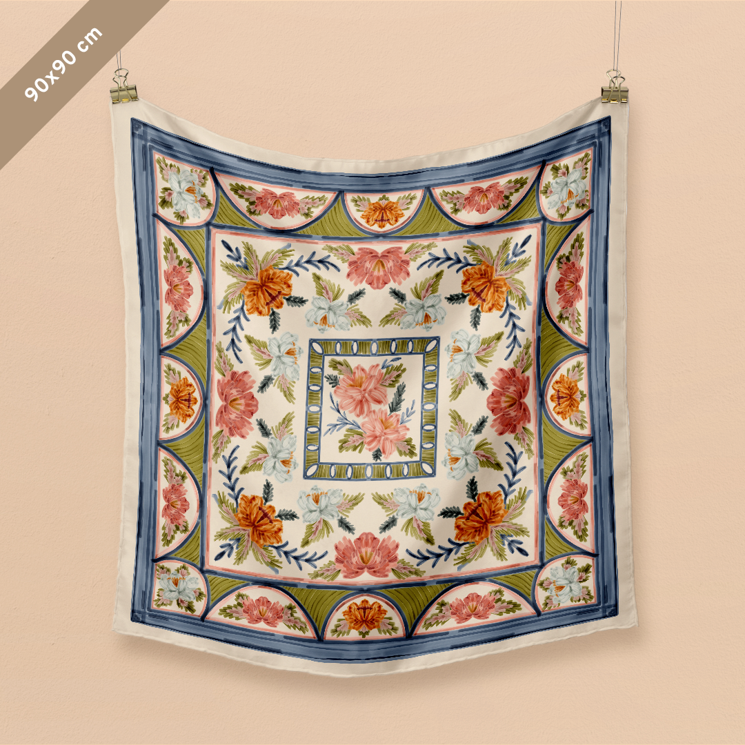 Maxi Pañuelo Raiz de Flor