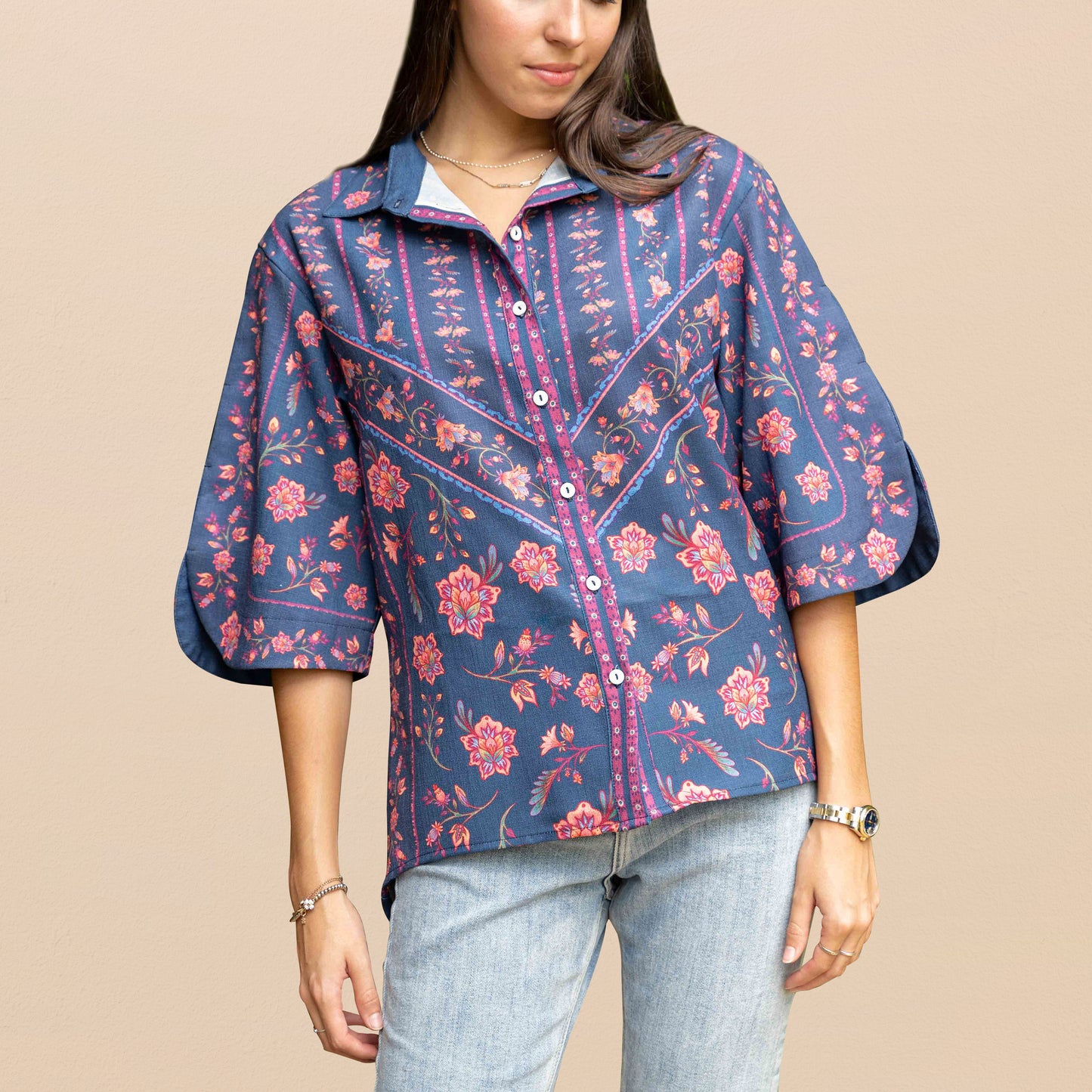 Camisa Rosita Arabesco