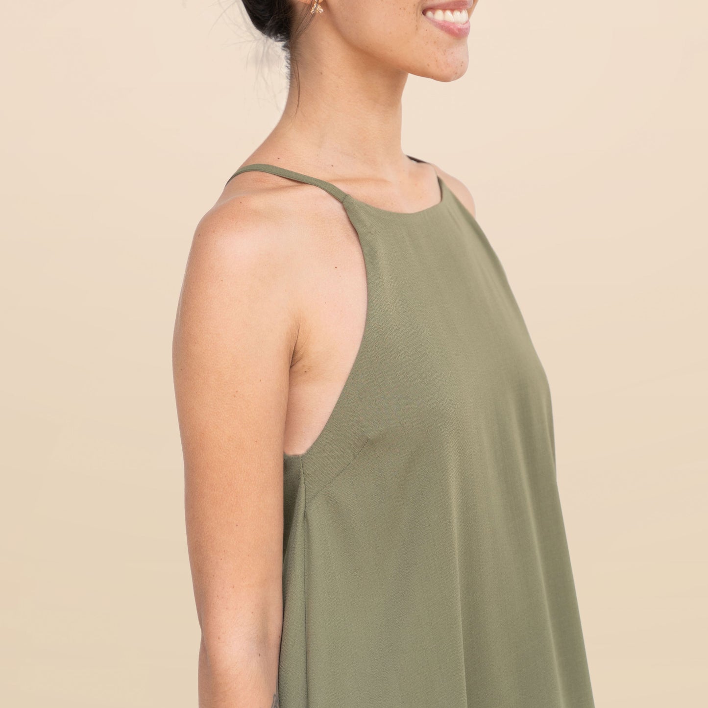 Vestido Halter Verde