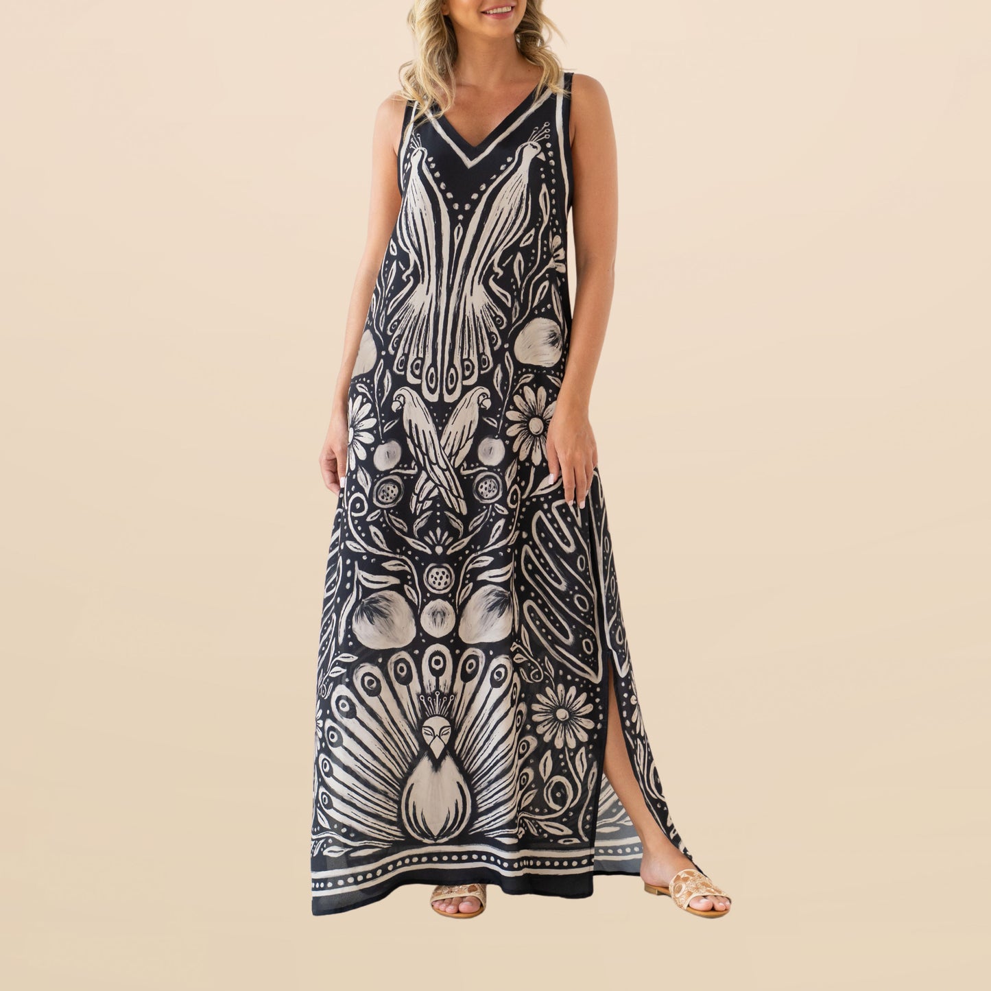 Vestido Josefina Jardín Real