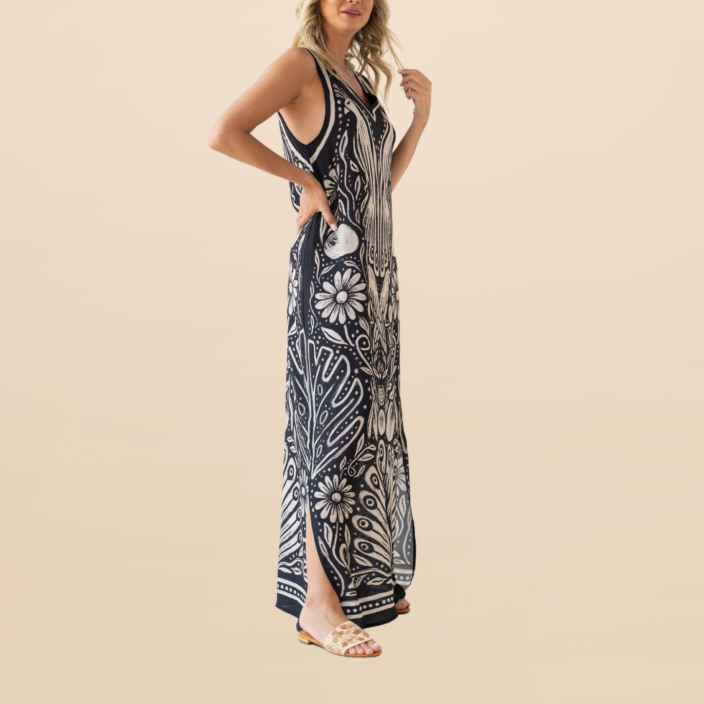 Vestido Josefina Jardín Real