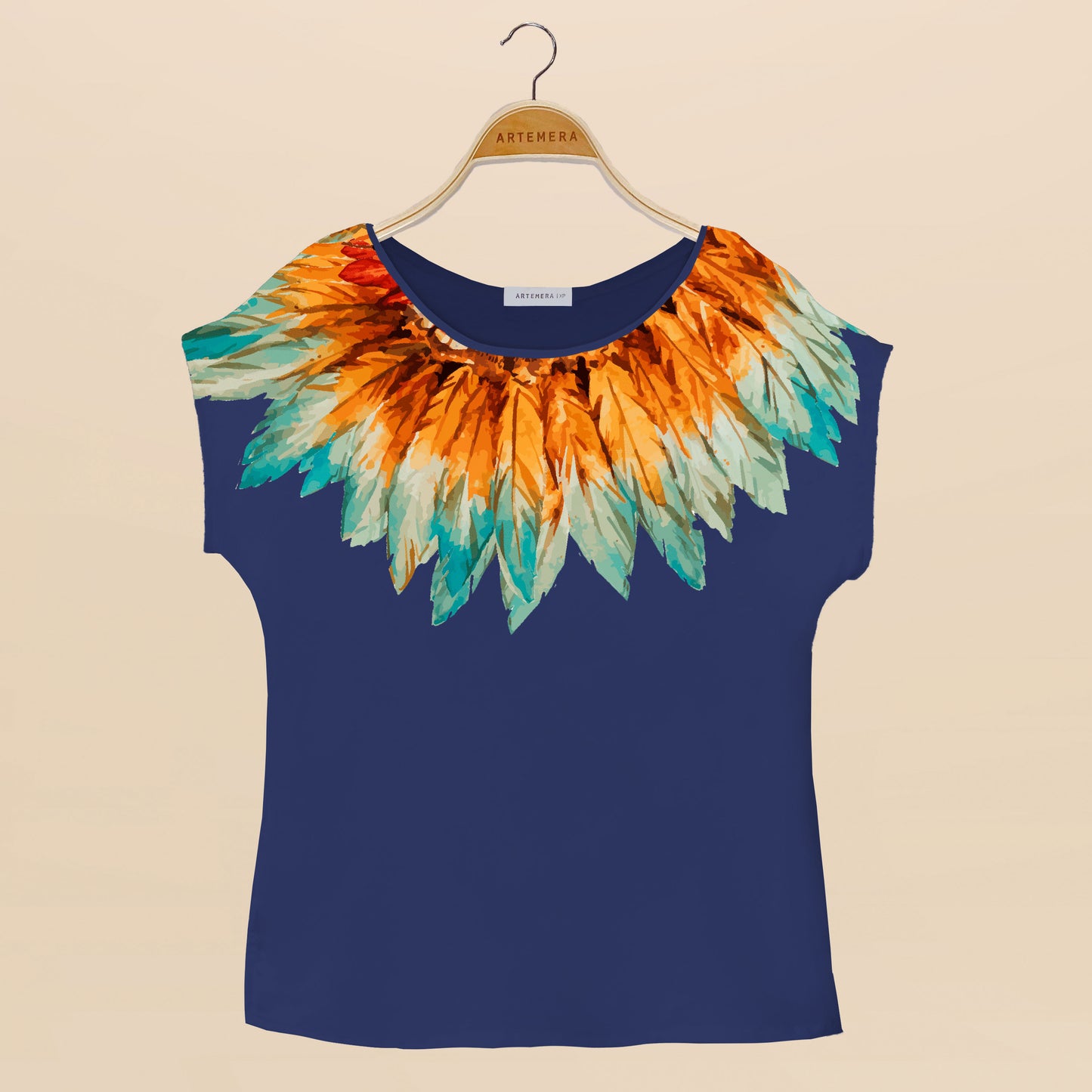Artemera Plumas Tribu Cuello