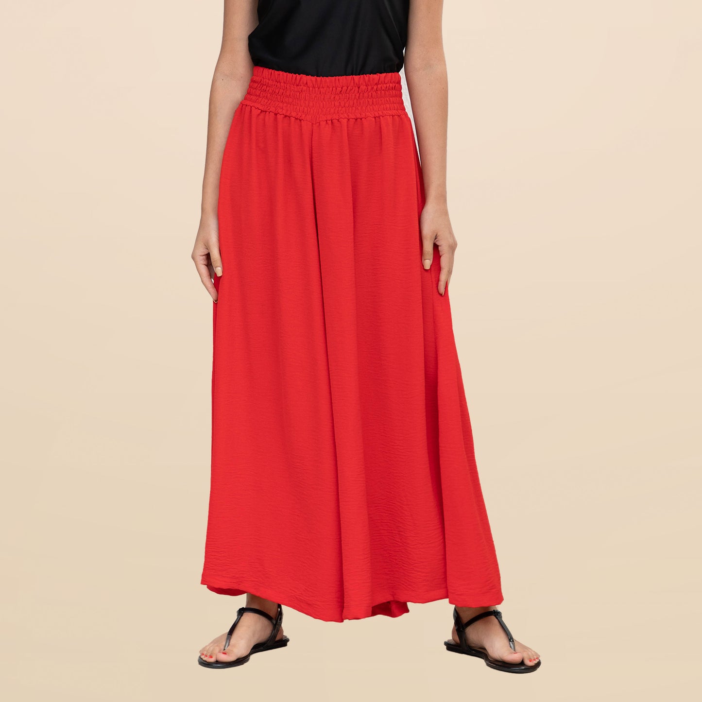 Pantalón Palazzo Artemera Rojo