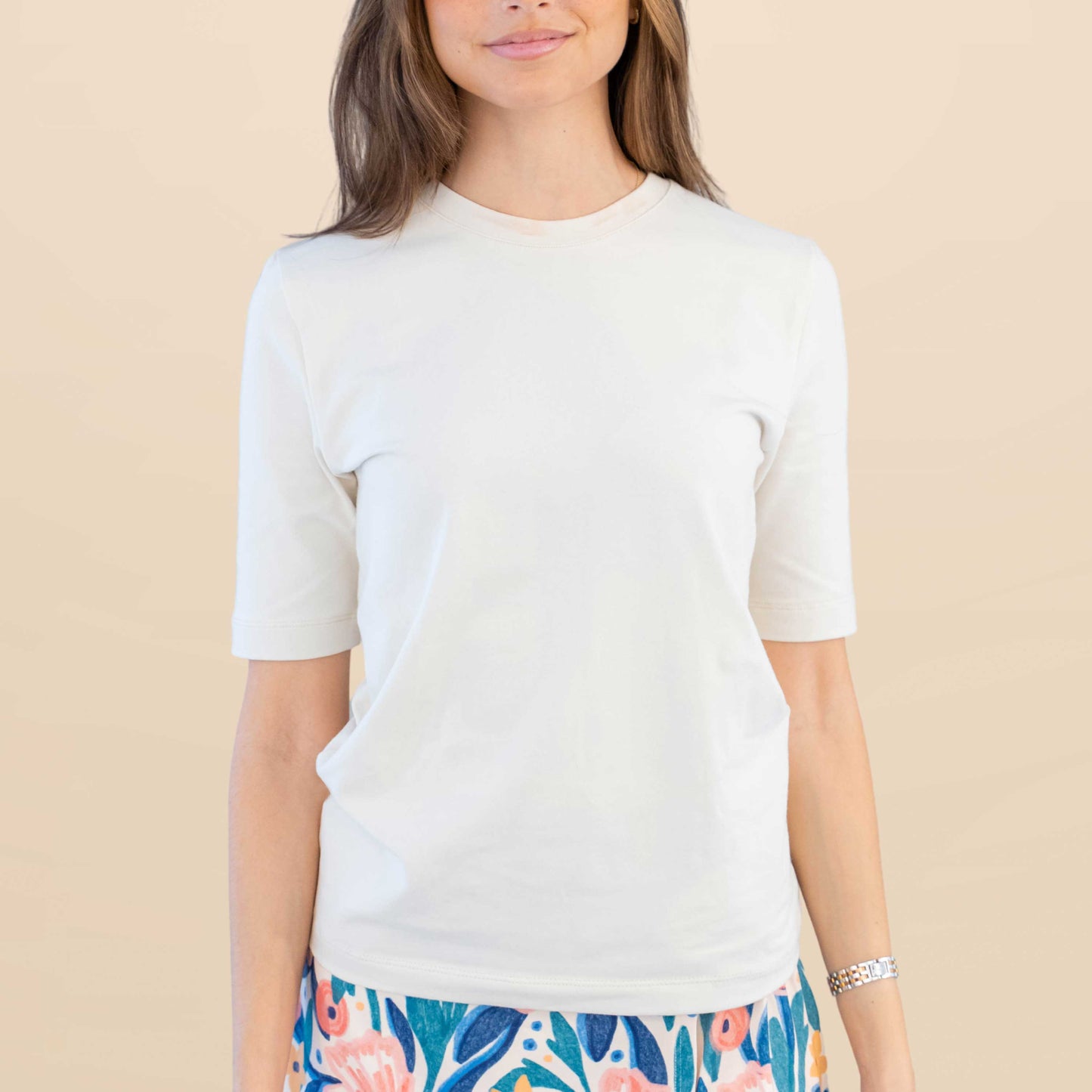 Remera Celina Beige