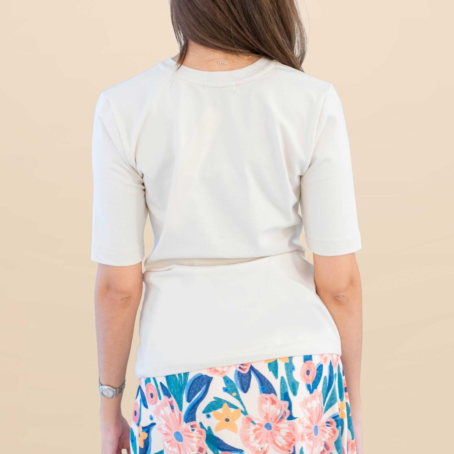 Remera Celina Beige