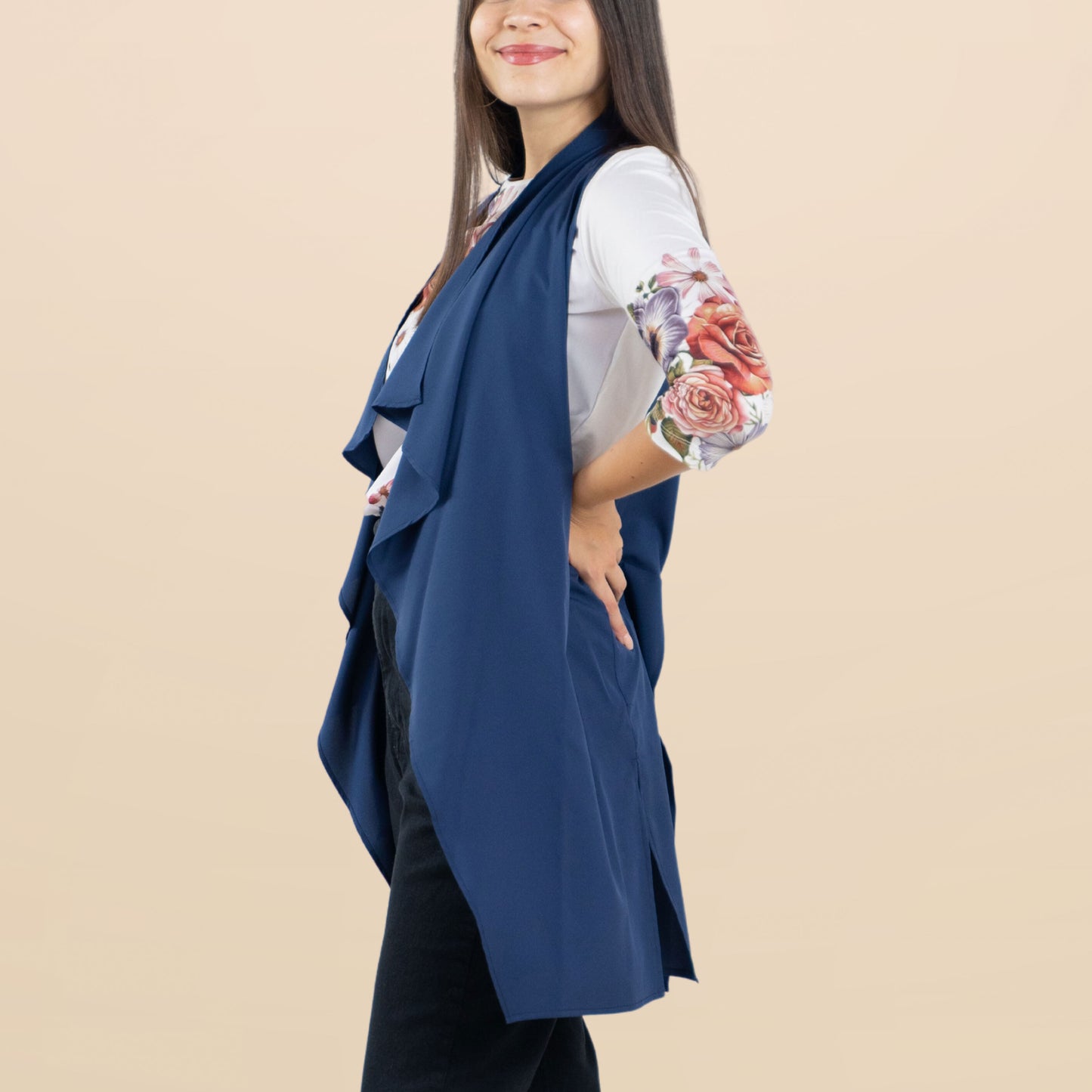 Chaleco Lola Azul Marino