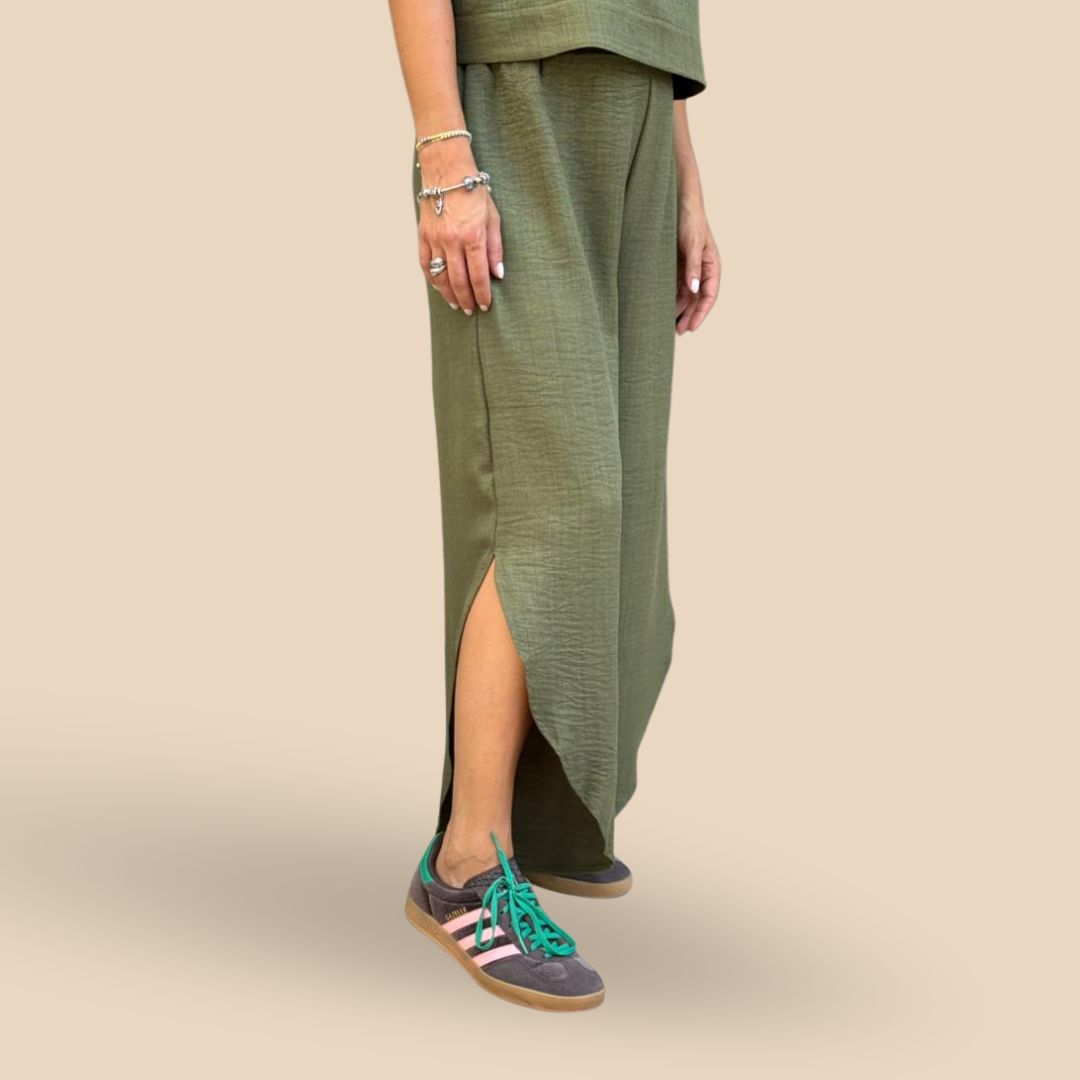 Pantalón Antonia Verde Musgo