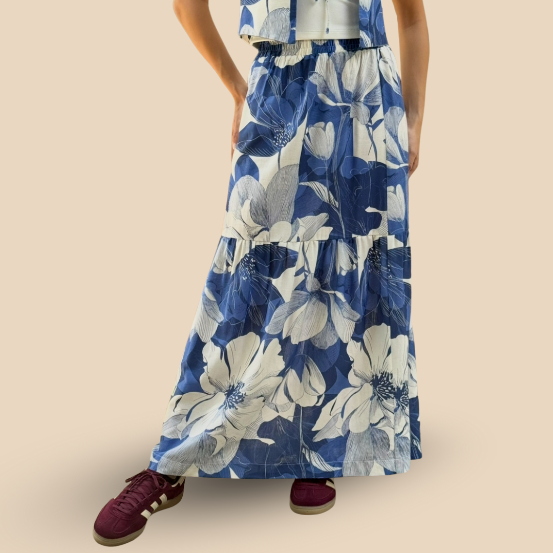 Falda Minerva Brisa Indigo