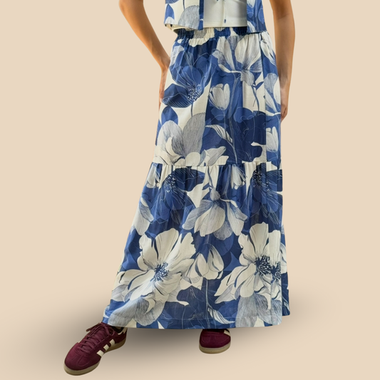 Falda Minerva Brisa Indigo