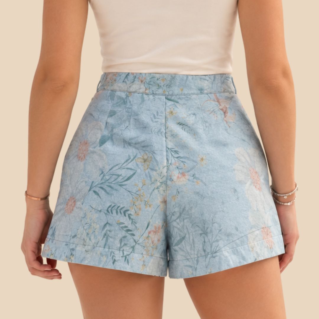 Short Pollera Rafaela Marea Alta
