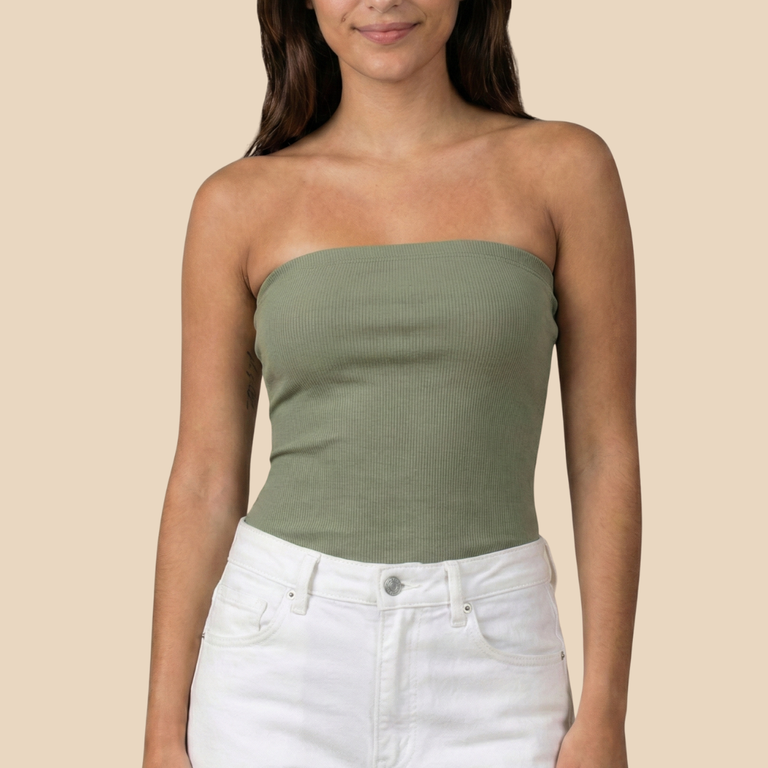 Básica Alada Verde Musgo