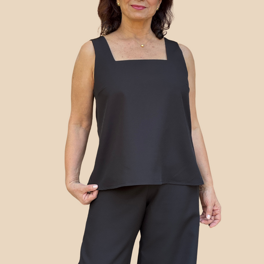 Blusa Josefina Negro