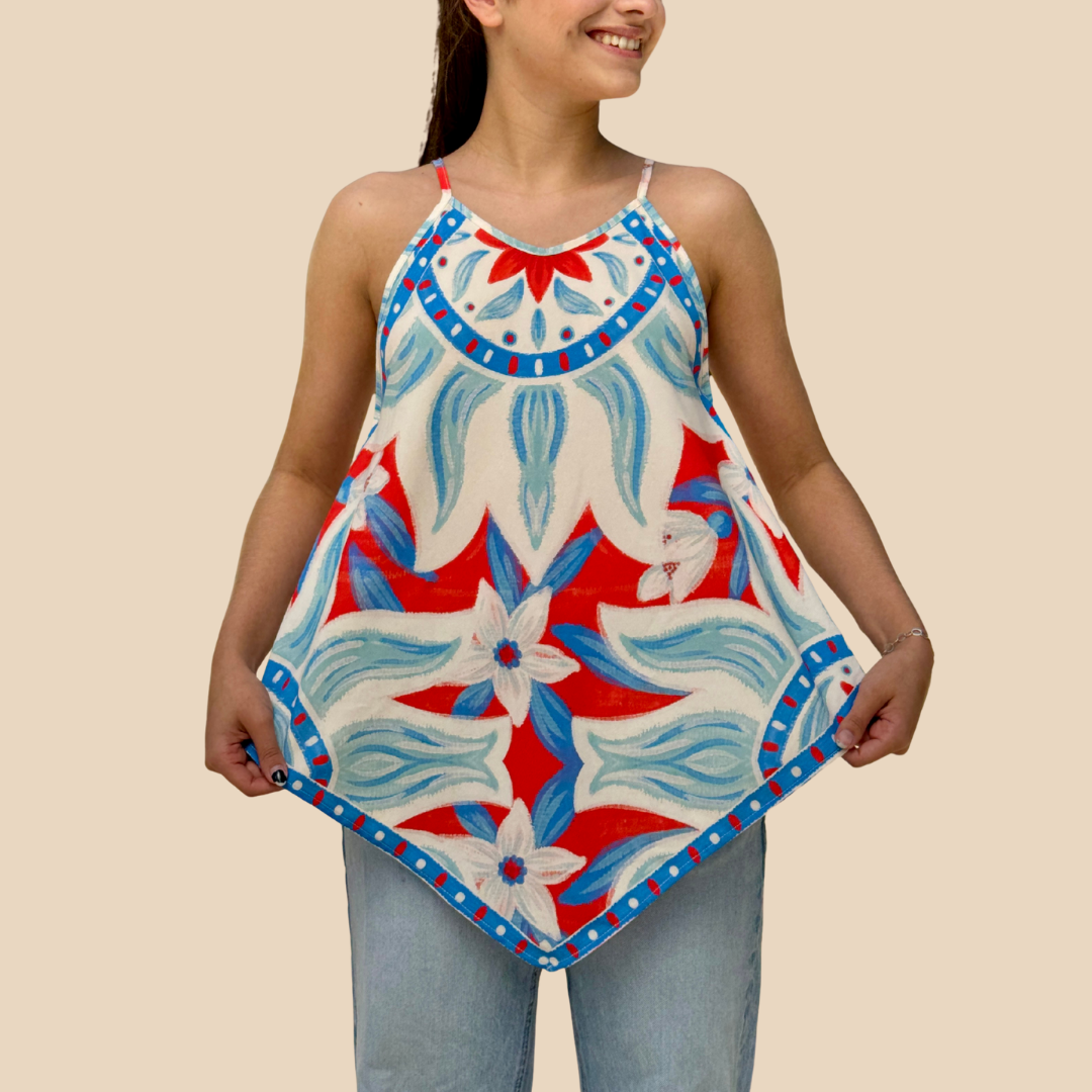 Blusa Rombo Sol y Cielo