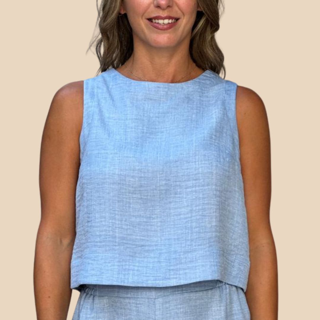 Blusa Antonia Celeste