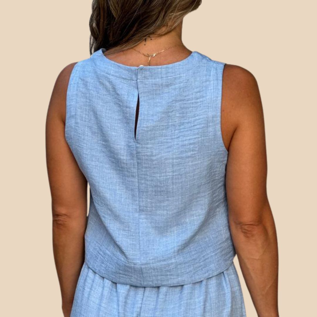 Blusa Antonia Celeste