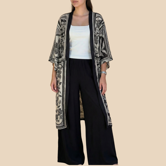 Kimono Largo Contra Luz