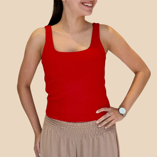 Básica Rib Roja