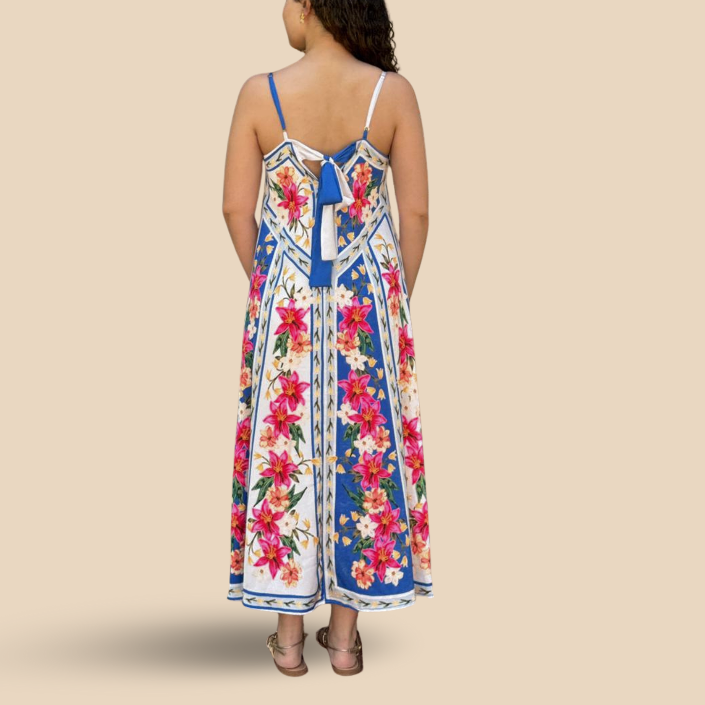 Vestido Violeta Alma Bella