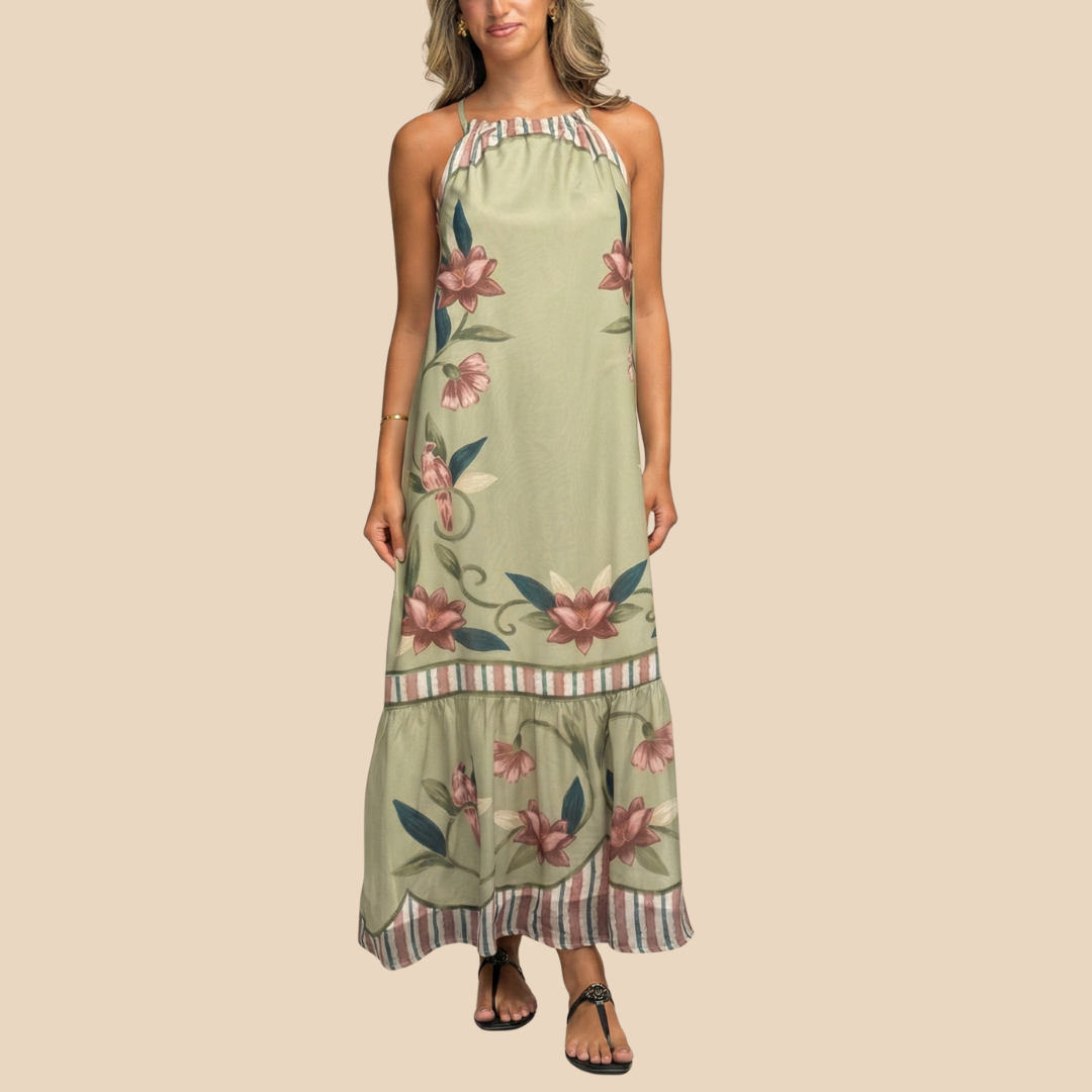 Vestido Amelia Susurro Verde