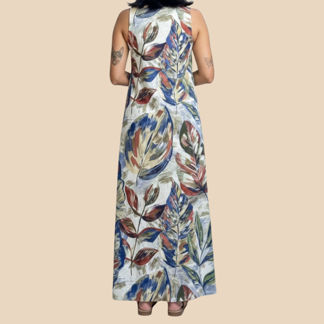 Vestido Josefina Trópico Verde