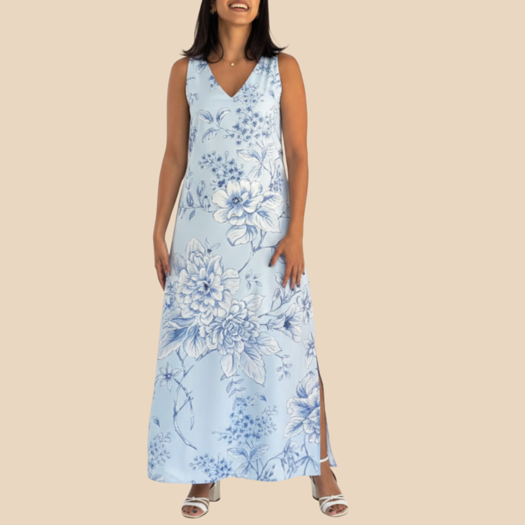 Vestido Josefina Azura