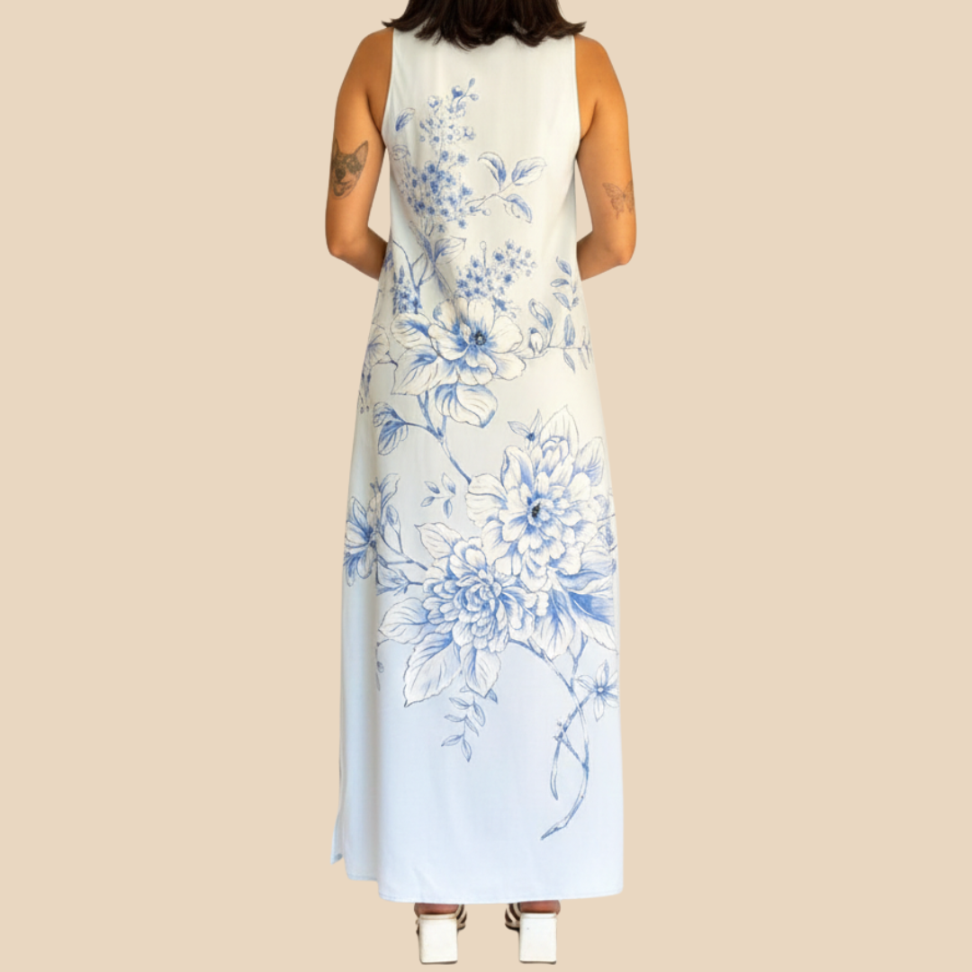 Vestido Josefina Azura