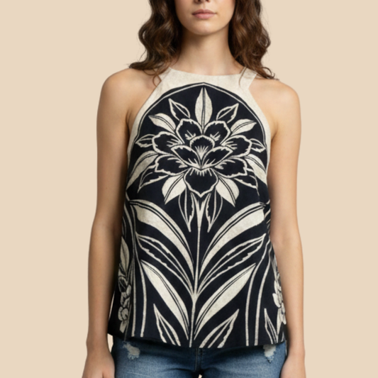 Blusa Halter Galizia