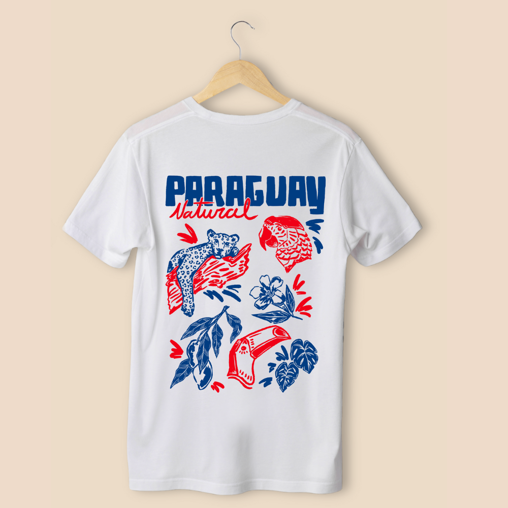 Remera Alma Guaraní Blanca