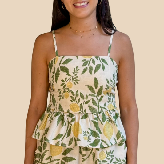 Blusa Jazmín Aroma Cítrico