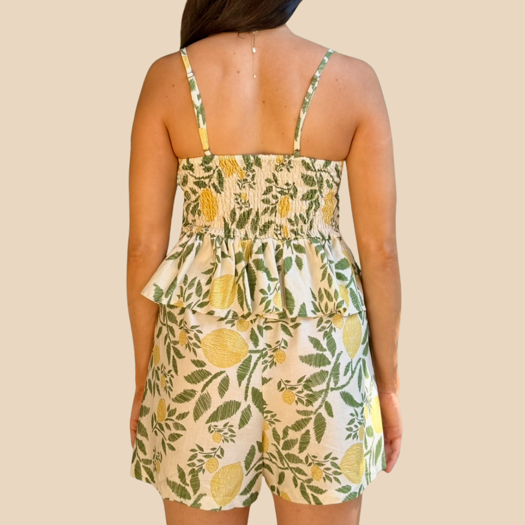 Blusa Jazmín Aroma Cítrico