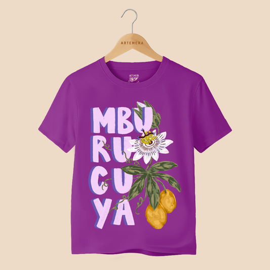 Remera Mburucuya Lila
