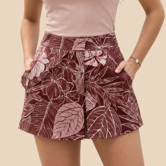 Short Pollera Rafaela Bruma