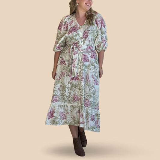Vestido Leila Ravenna
