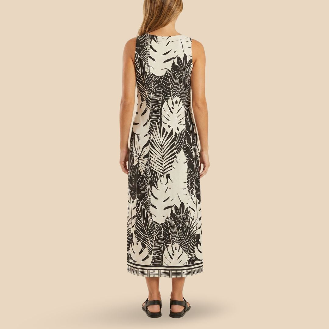 Vestido Amalia Noche Tropical