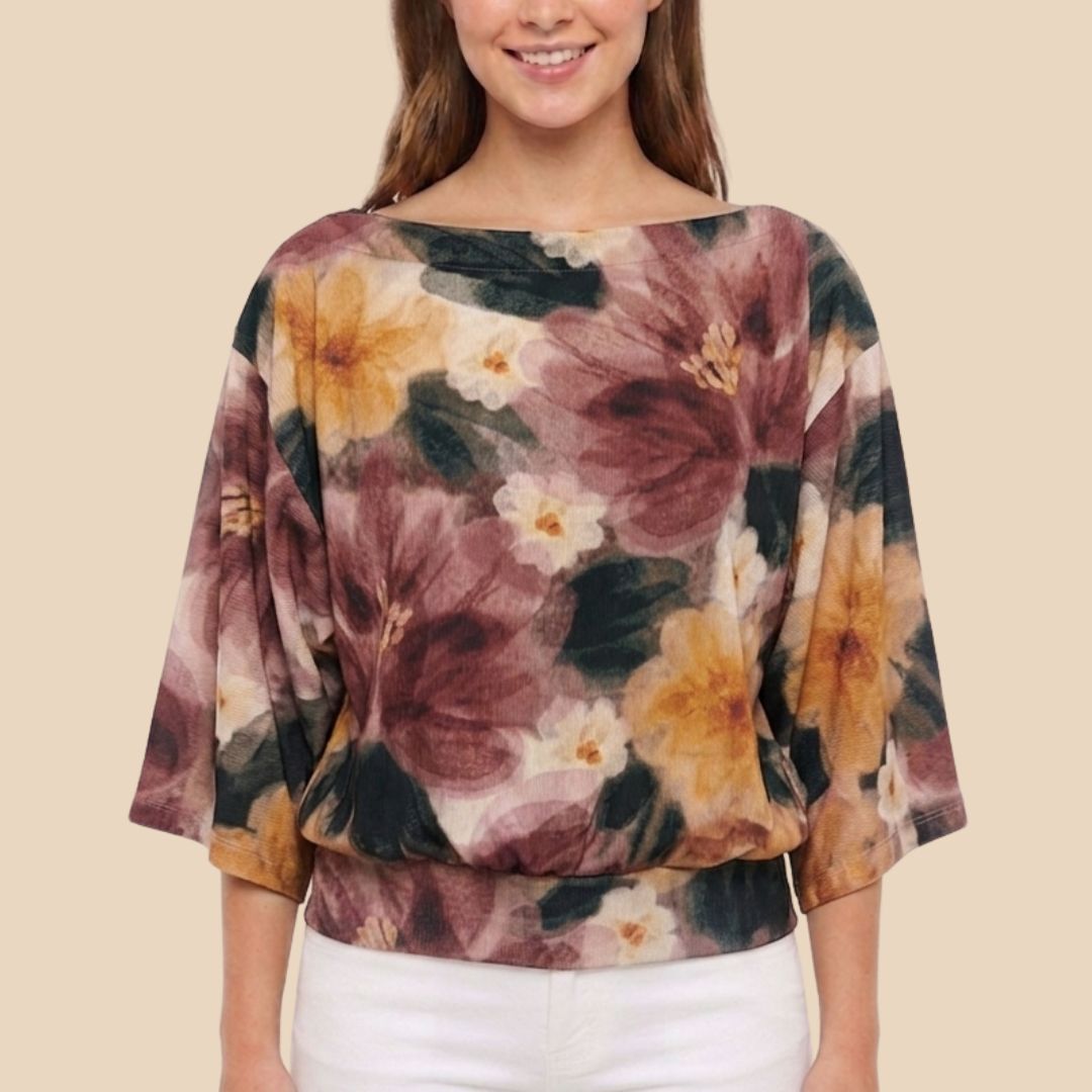 Blusa Verónica Pétalo
