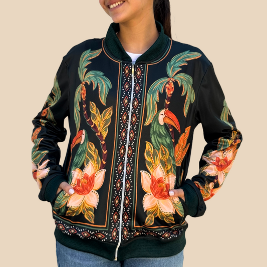 Bomber Jacket Verde Sereno