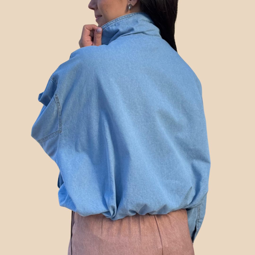 Campera Karina Celeste