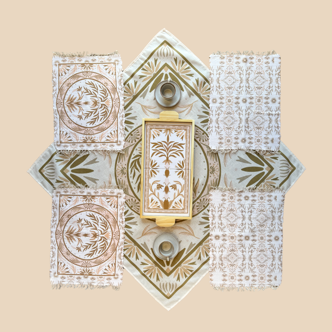 Set De Bandeja - Paraiso Neutro