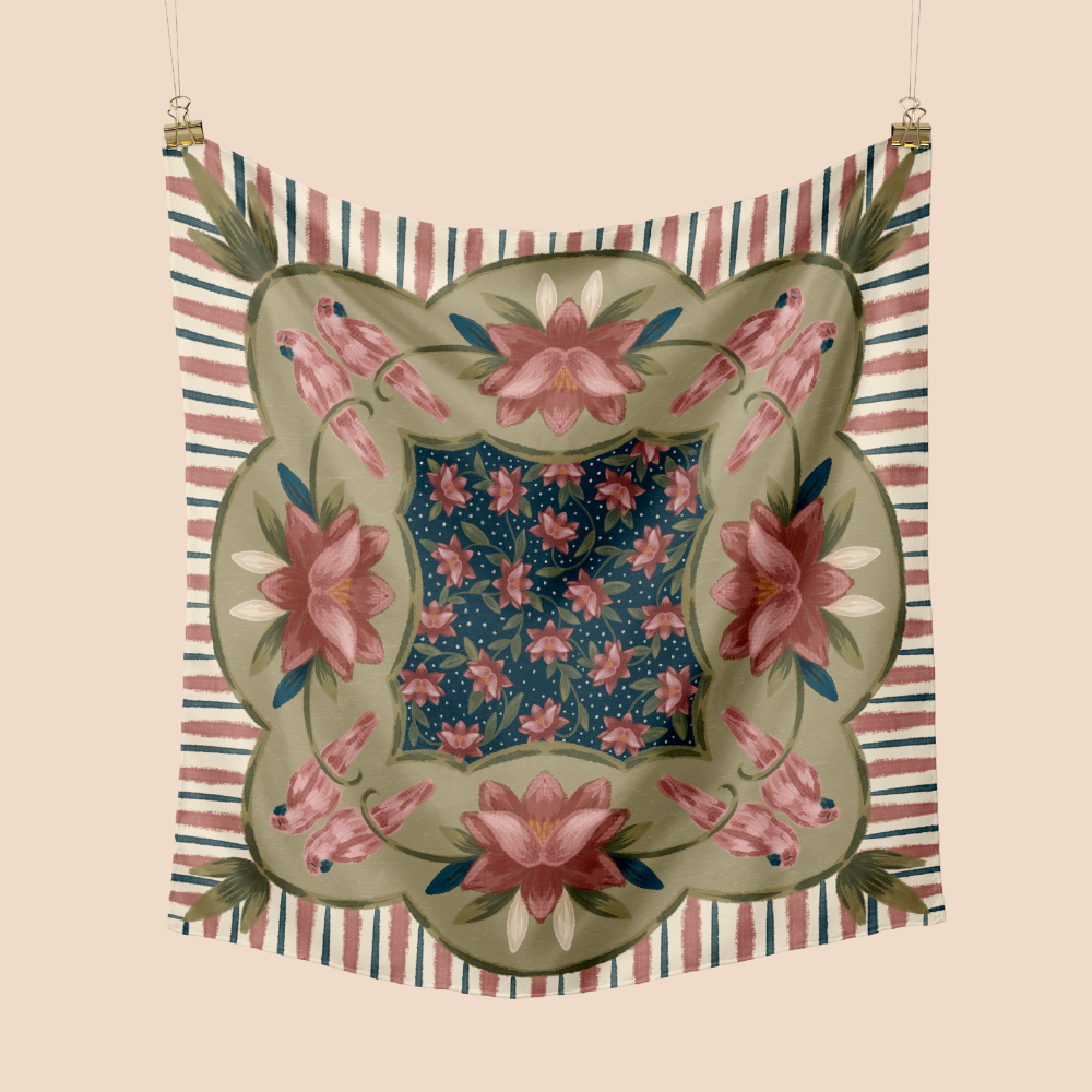 Pañuelo Susurro Verde