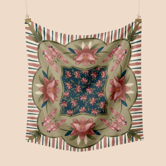 Pañuelo Susurro Verde