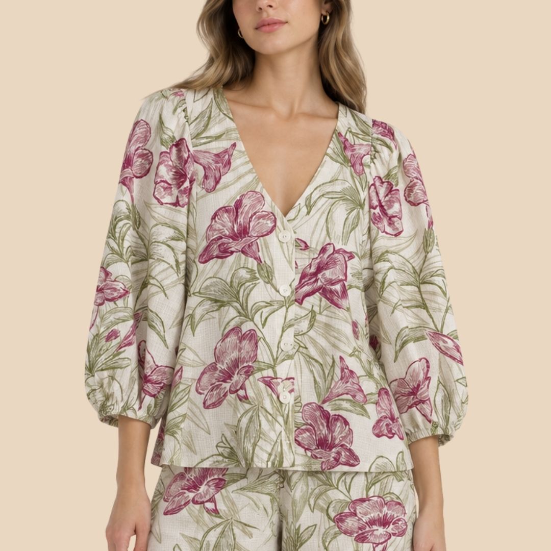 Blusa Leila Ravenna