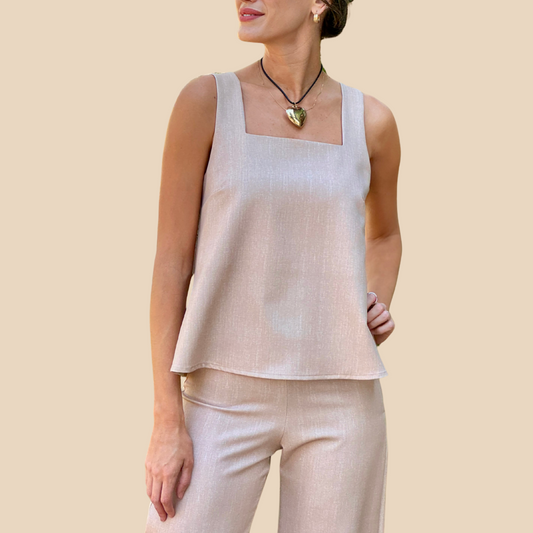 Blusa Josefina Beige