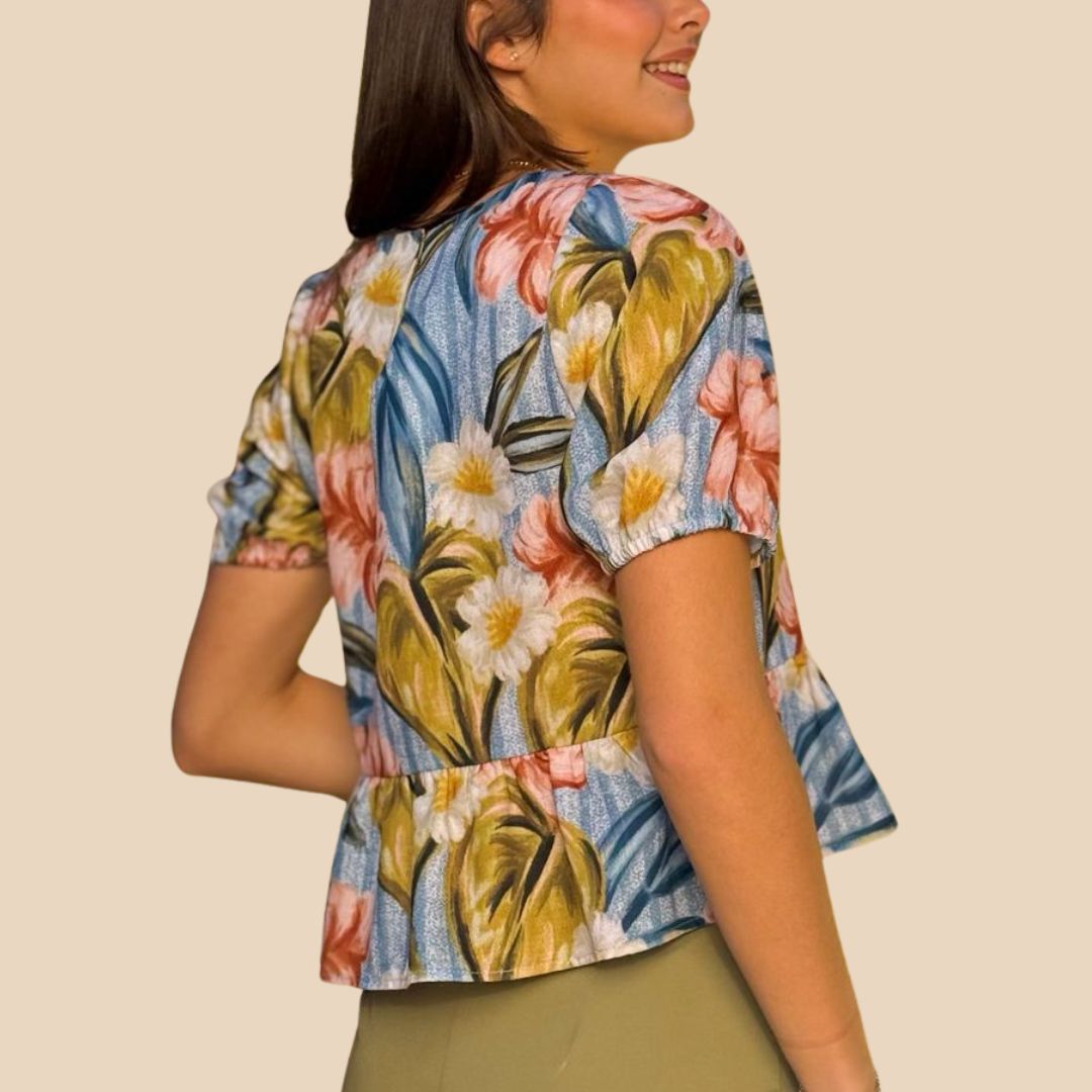 Blusa Nadir Jardín Encantado