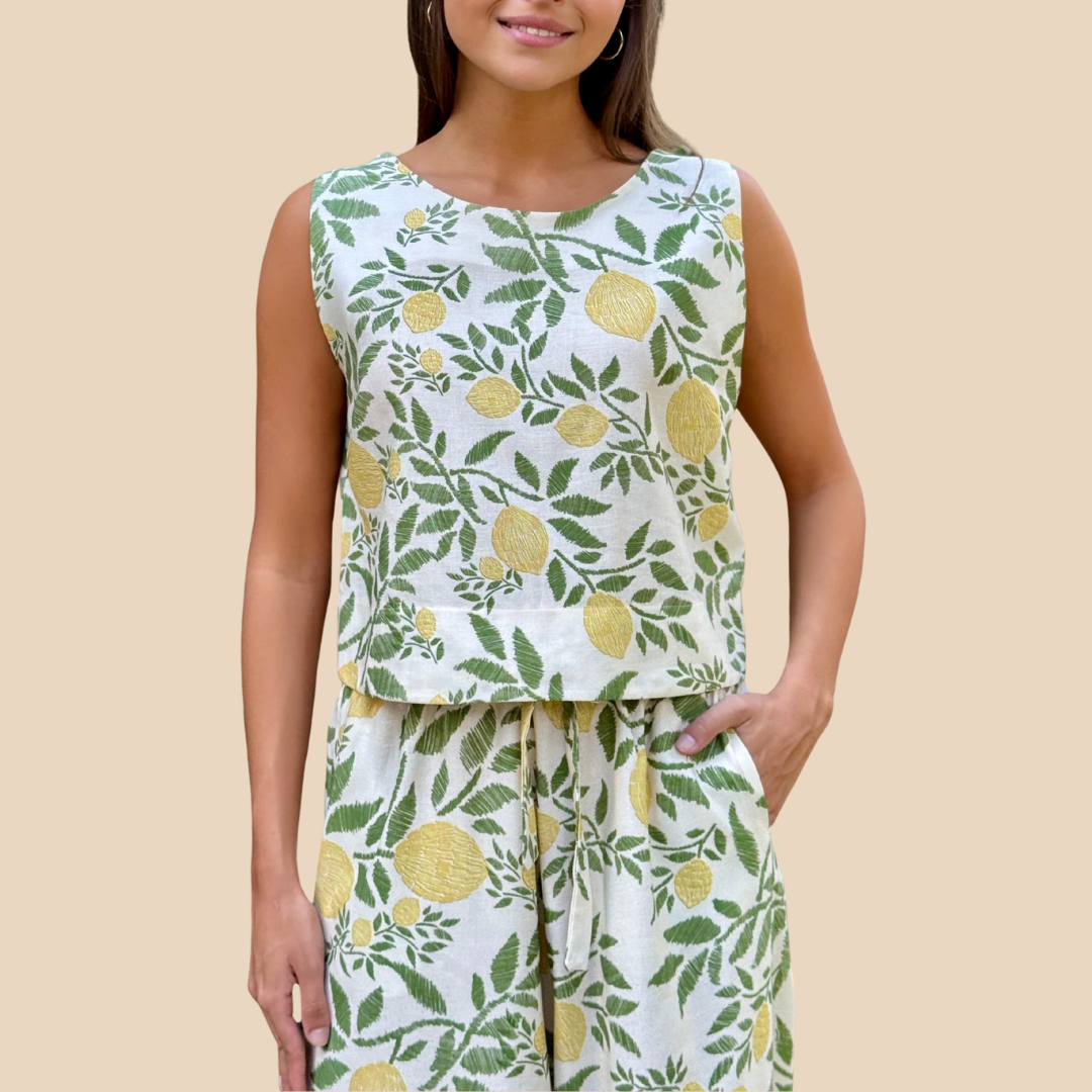 Blusa Victoria Aroma Citrico