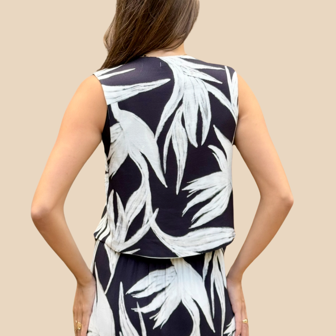 Chaleco Juana Trazo vivo