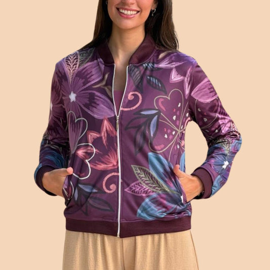 Bomber Jacket Viento Malva