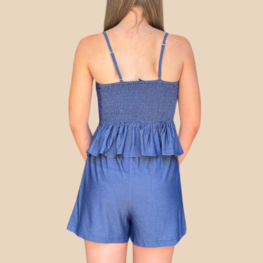 Blusa Jazmín Azul