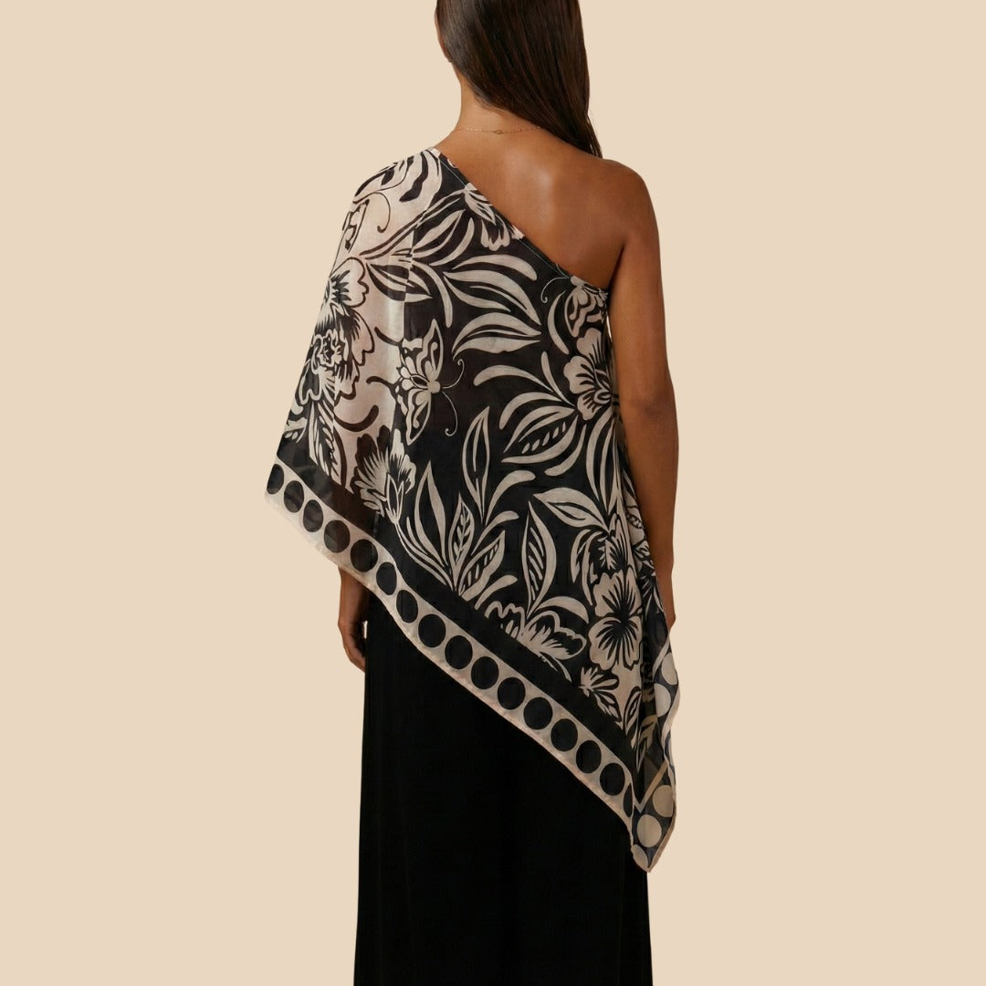 Blusa Alada Noche Encendida