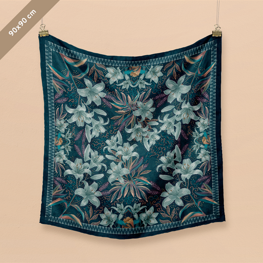 Maxi Pañuelo Hilo y Hojas