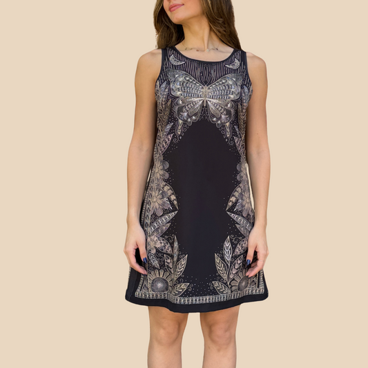 Vestido Lucy Bordado Místico